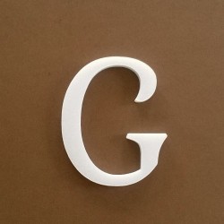 Dekorációs "G" betű a GABI termékcsaládból.