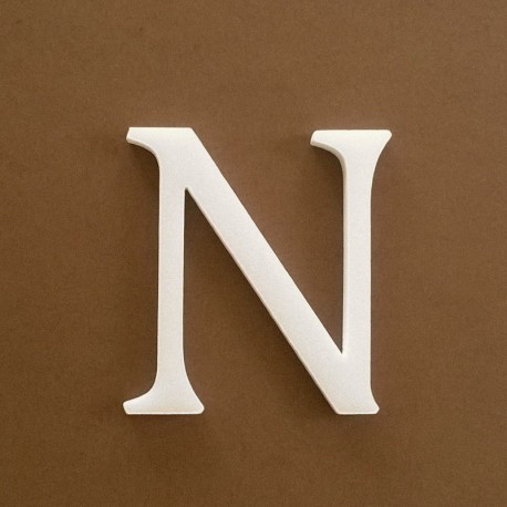 Dekorációs "N" betű a GABI termékcsaládból.
