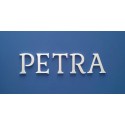 PETRA név felirat 9 mm vastag Depron anyagból a GABI termékcsaládból.