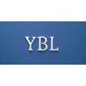 YBL név felirat 9 mm vastag Depron anyagból a GABI termékcsaládból.