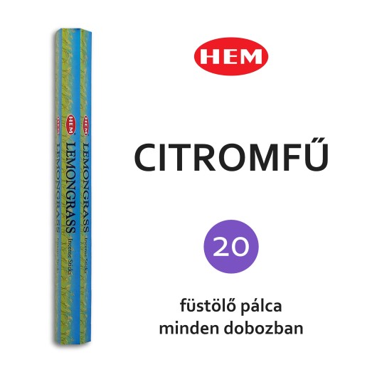 Citromfű illatú HEM füstölő