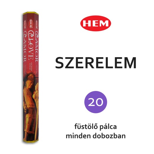 Érzéki illatú HEM füstölő