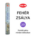 Fehér zsálya illatú HEM füstölő