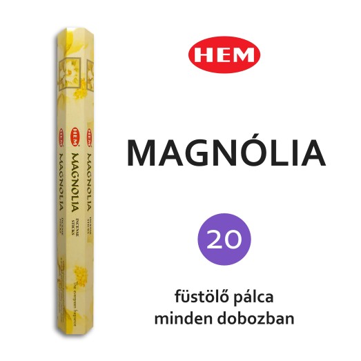 Magnólia illatú HEM füstölő