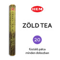 Zöld tea illatú HEM füstölő
