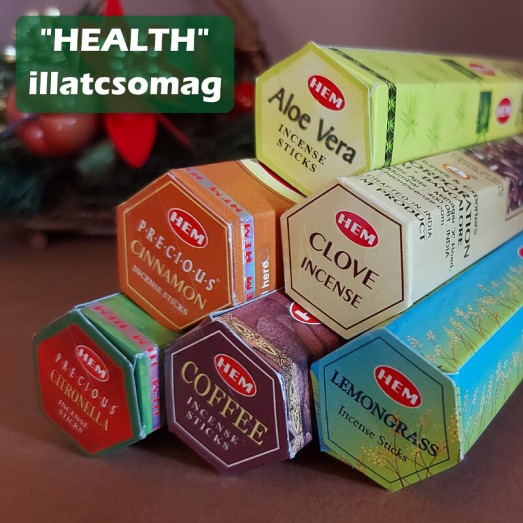 Health illatcsomag, 6 válogatott füstölő