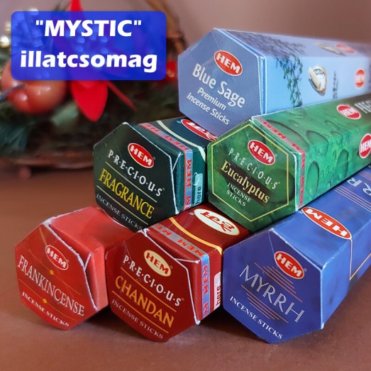 Mystic illatcsomag, 6 válogatott füstölő