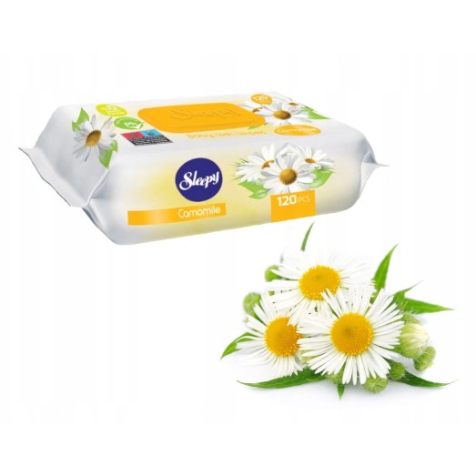 Sleepy nedves törlőkendő - Kamilla