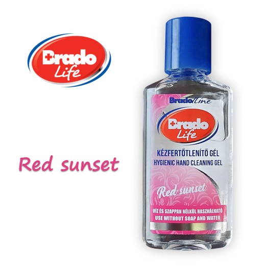 Brado Life kézfertőtlenítő 50ml - Red sunset