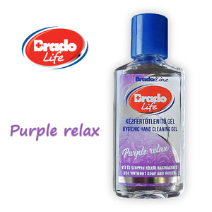 Brado Life kézfertőtlenítő 50ml - Purple relax