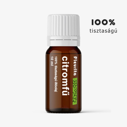 Citromfű illóolaj, 100% tisztaságú, 10ml (Fleurita)