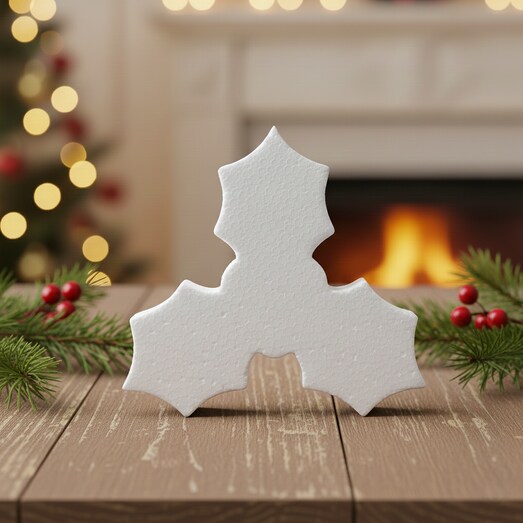 Fagyöngy alakú hungarocell dekoráció