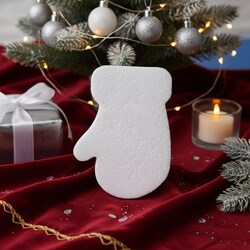 Kesztyű alakú hungarocell dekoráció