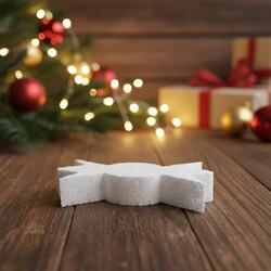 Szaloncukor alakú hungarocell dekoráció