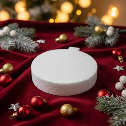 Medál alakú hungarocell dekoráció