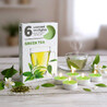 Illatmécses zöld tea illat, 6 db-os csomag