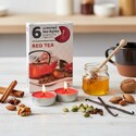 vörös tea illatú mécses