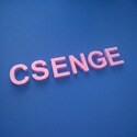 CSENGE felirat XPS habbetűkből