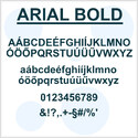 Hungarocell betű, hungarocell felirat készítés Arial Bold betűkészlet alapján.