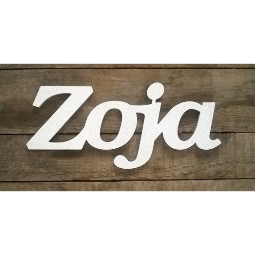 Zoja név felirat ajtóra vagy a gyermekszoba falára!