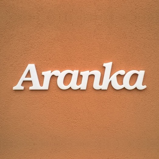Aranka név felirat ajtóra vagy a gyermekszoba falára!