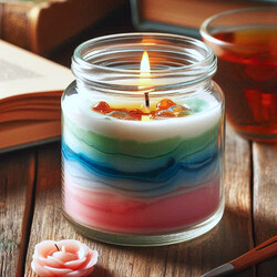 Poharas illatgyertyák