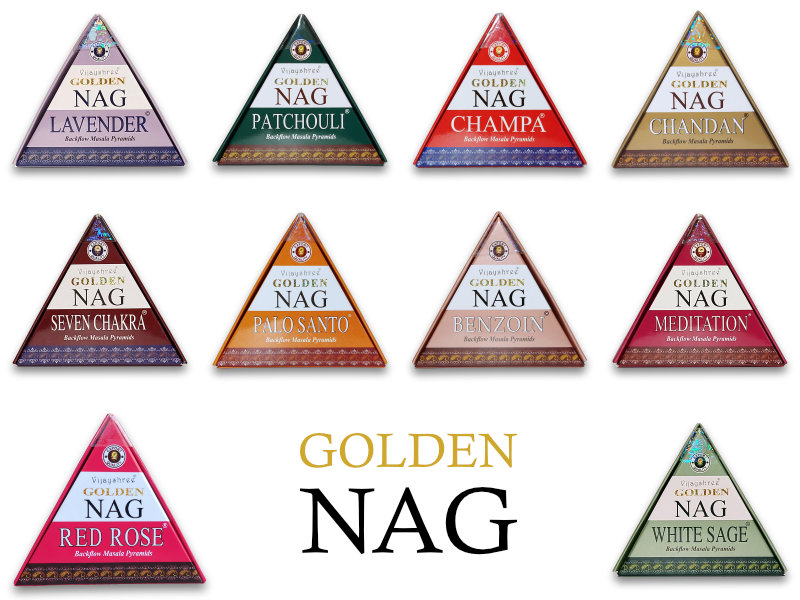 Golden Nag Kúpfüstölők