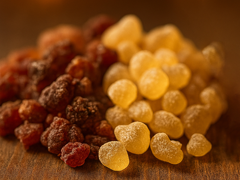 Tömjén és mirha gyanta