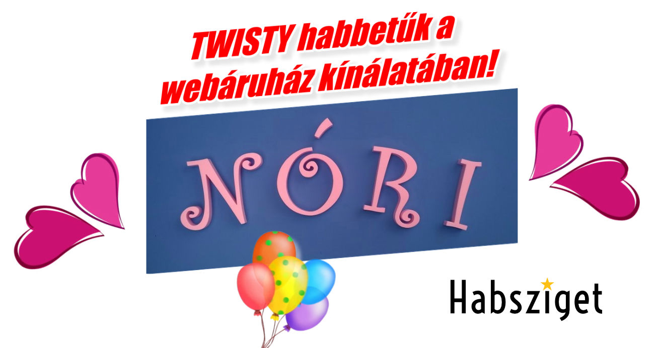 Habbetűk gyerekszobába