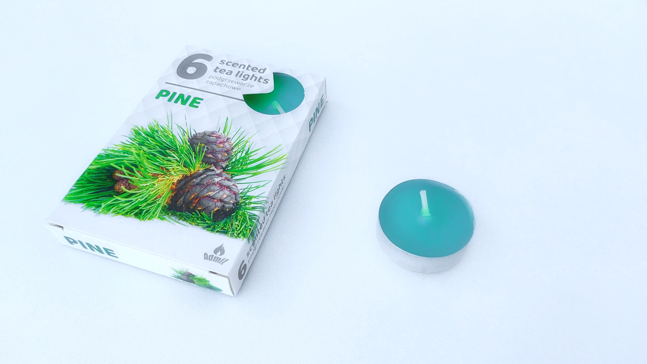 Fenyő illatú mécses Illatmécses - Fenyő