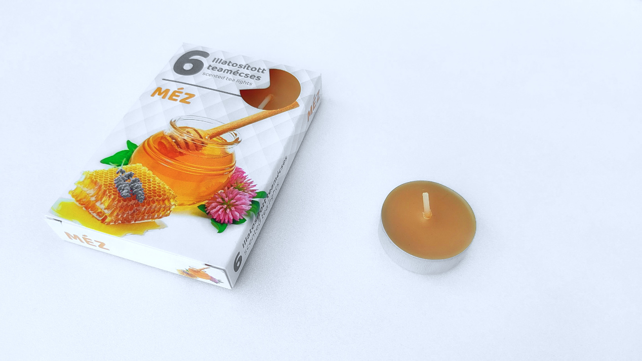 Méz illatú mécses Illatmécses - Méz