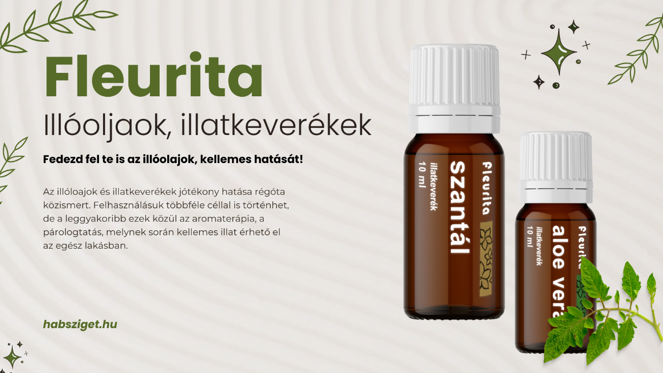 Fleurita illóolajok, illatkeverékek