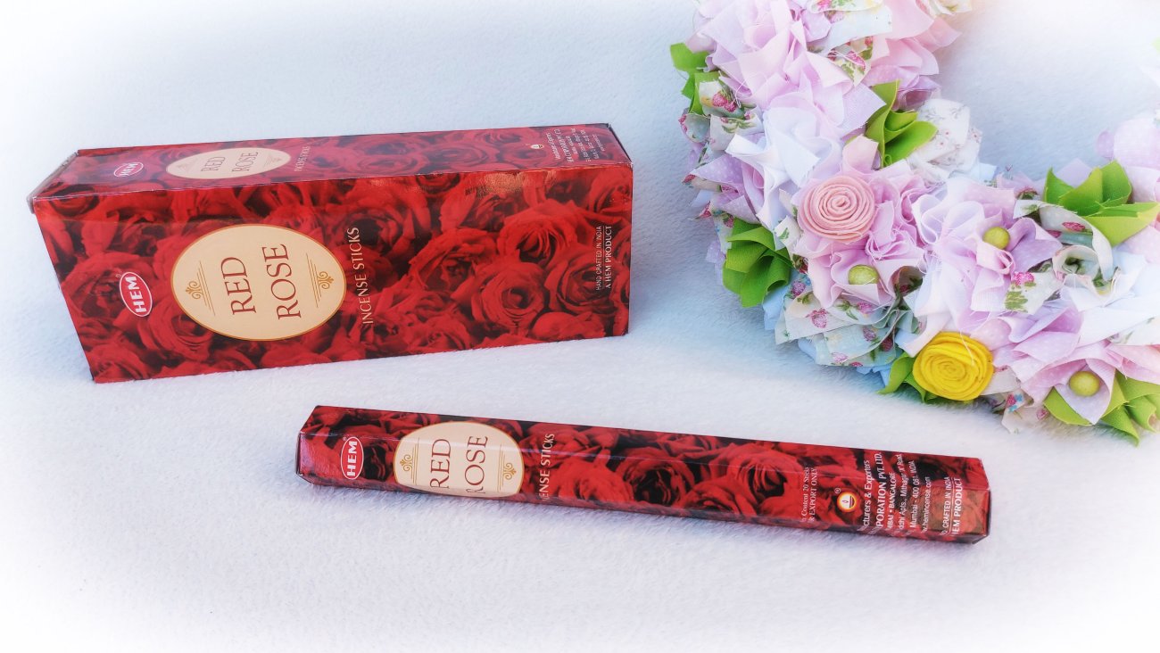 HEM Insence sticks - Red rose.