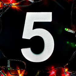 5-ös számjegy az ablakban
